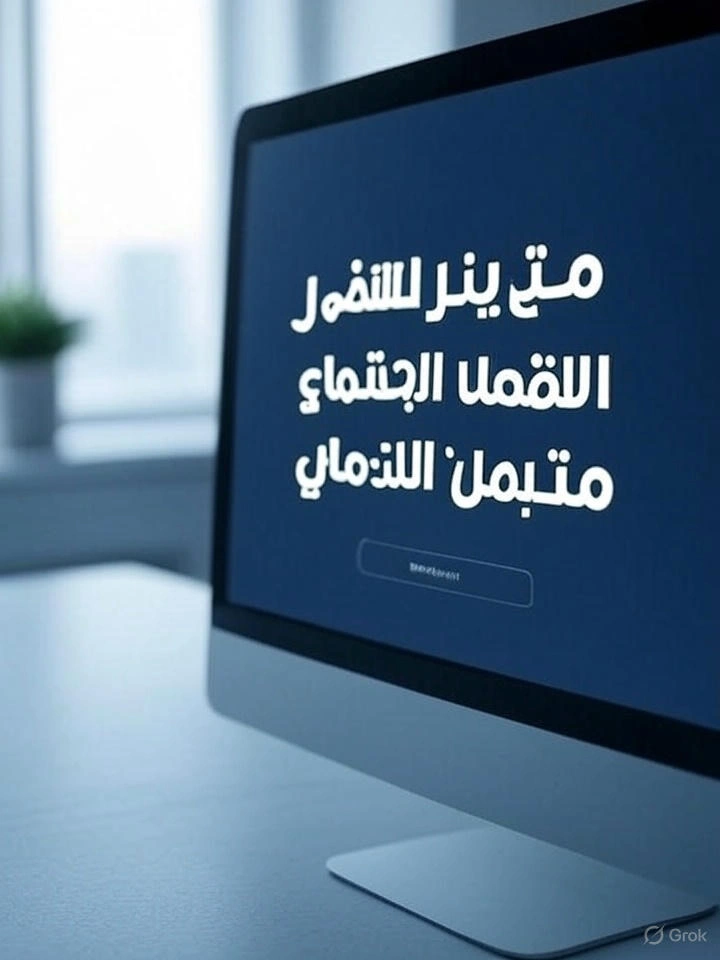 تاريخ متى ينزل الضمان الاجتماعي القادم بسرعة وسهولة"