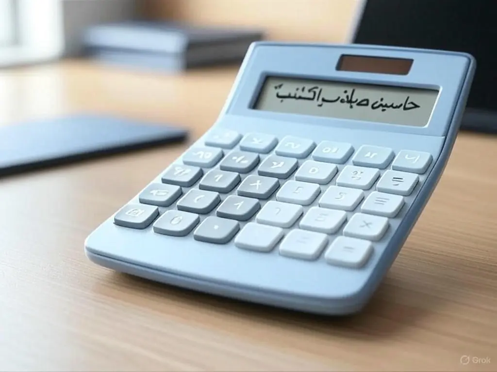 واجهة حاسبة مكتب العمل لحساب نهاية الخدمة والإجازات والمستحقات