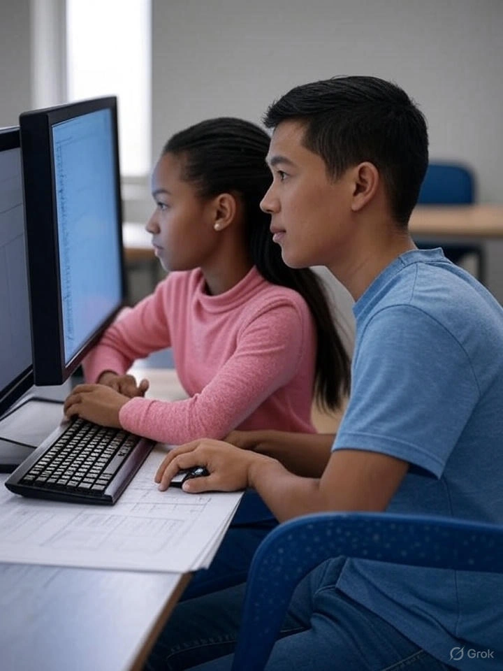 تخصص الحاسب لتعليم مهارات الحاسوب بكفاءة